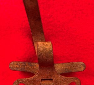 Model 1859 "J.E.B. Stuart" Detachable Sword Hanger - Marked "US" / "Frankford Arsenal"