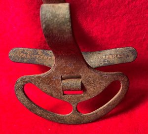 Model 1859 "J.E.B. Stuart" Detachable Sword Hanger - Marked "US" / "Frankford Arsenal"