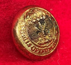 South Carolina State Seal Cuff Button - No Palmetto Fruit