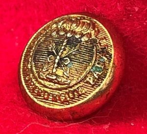 South Carolina State Seal Cuff Button - No Palmetto Fruit