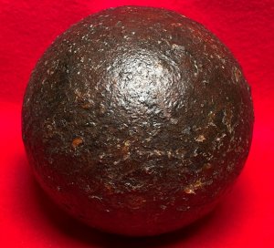 12-Pounder Solid Shot Cannonball