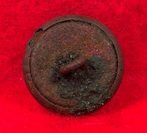 Confederate Infantry Coat Button - Lined I