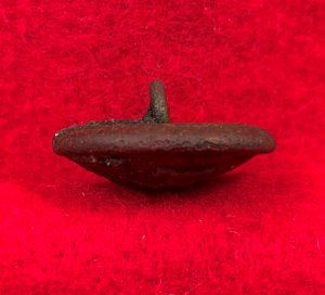 Confederate Infantry Coat Button - Lined I