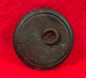 Confederate Artillery Coat Button - Lined A