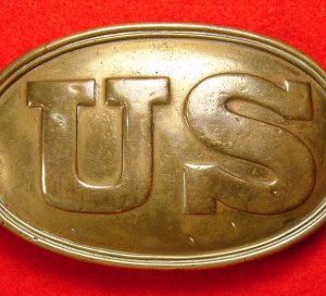 US Belt Buckle for Dragoon (Rifleman) Enlisted - Marked "Boyd & Sons / Boston" 