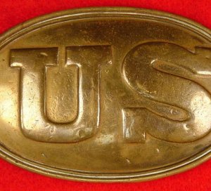 US Belt Buckle for Dragoon (Rifleman) Enlisted - Marked "Boyd & Sons / Boston" 