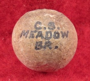 Round Ball .69 Caliber - Mac Mason Lettering - Meadow Bridge, VA