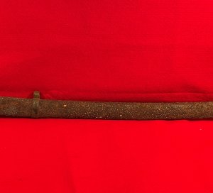 Confederate Saber and Scabbard - Excavated Caroline County, VA