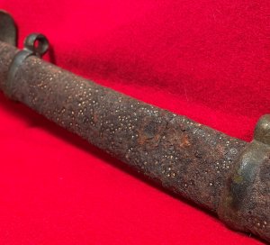 Confederate Saber and Scabbard - Excavated Caroline County, VA