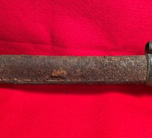 Confederate Saber and Scabbard - Excavated Caroline County, VA