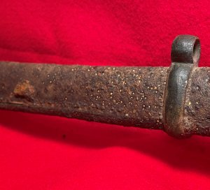 Confederate Saber and Scabbard - Excavated Caroline County, VA