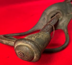 Confederate Saber and Scabbard - Excavated Caroline County, VA