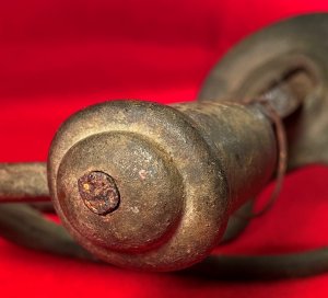 Confederate Saber and Scabbard - Excavated Caroline County, VA