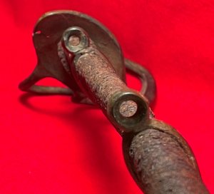 Confederate Saber and Scabbard - Excavated Caroline County, VA