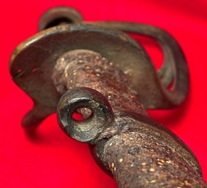 Confederate Saber and Scabbard - Excavated Caroline County, VA