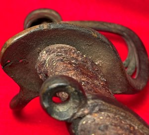 Confederate Saber and Scabbard - Excavated Caroline County, VA