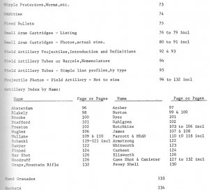 "Civil War Projectiles II Small Arms & Field Artillery with Supplement"