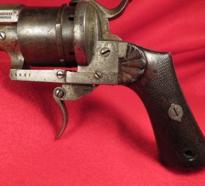 Lefaucheux 9 mm Pinfire Revolver