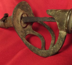 Excavated US Cavalry Saber & Scabbard 