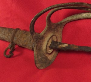 Excavated US Cavalry Saber & Scabbard 