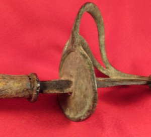 Excavated US Cavalry Saber & Scabbard 