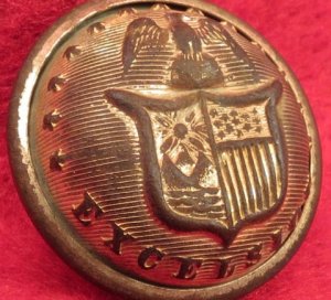 New York State Seal Coat Button 