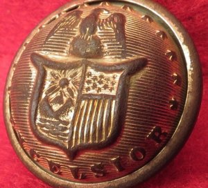 New York State Seal Coat Button 