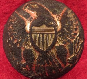 US General Service Eagle Button