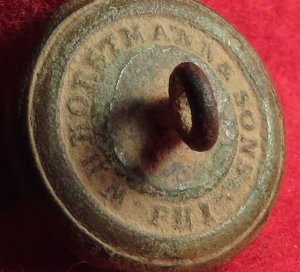 US Dragoon Coat Button