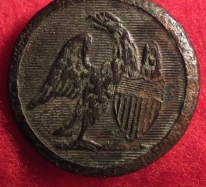 Pre-Civil War Militia Button 