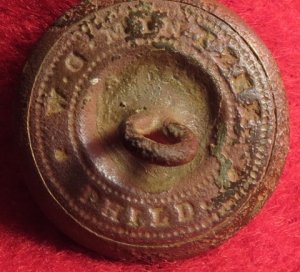 US Cavalry Coat Button