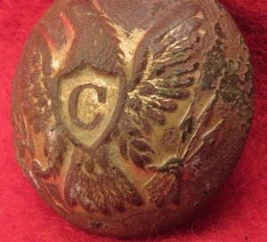 US Cavalry Coat Button