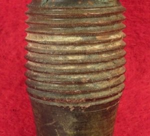 Confederate Fuze Adaptor for Rifled Projectile