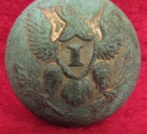 US Infantry Coat Button