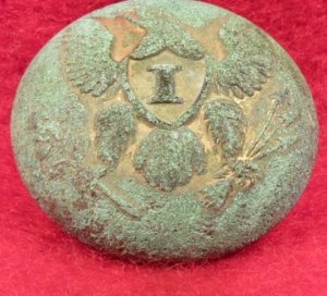 US Infantry Coat Button