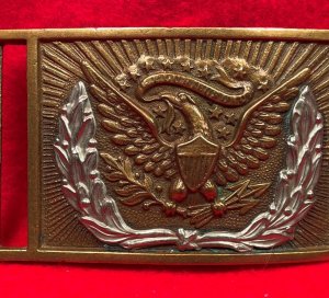 Federal Sword Waist Belt Plate