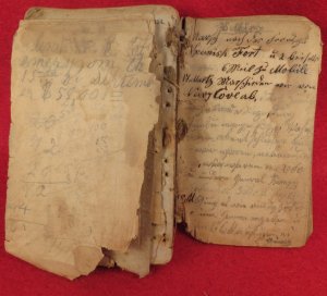 1854 Pocket Almanac & Diary