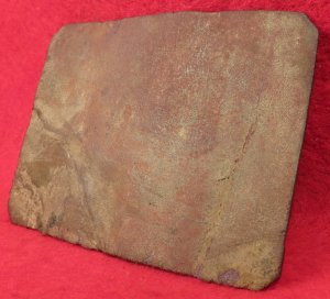 Rectangular "Clipped Corner" Belt Plate 