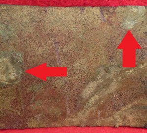 Rectangular "Clipped Corner" Belt Plate 