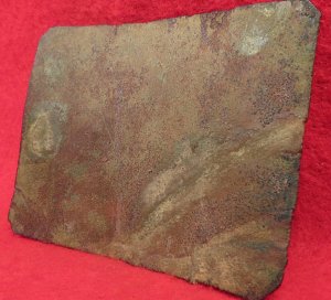 Rectangular "Clipped Corner" Belt Plate 