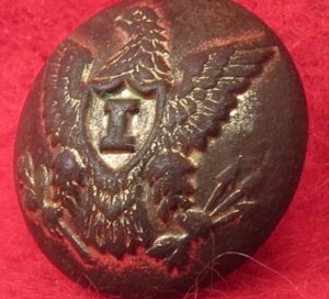 US Infantry Cuff Button