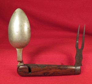 Officer Grade Combination Fork and Spoon Mess Utensil