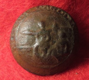 North Carolina State Seal Coat Button