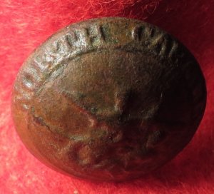 North Carolina State Seal Coat Button