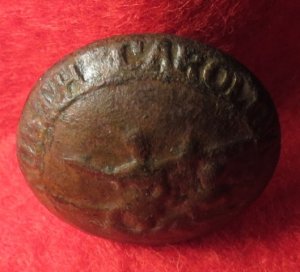 North Carolina State Seal Coat Button