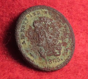 Token Dated 1863