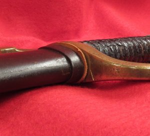 Ames Artillery Saber and Scabbard Dated 1861