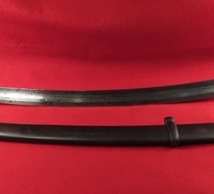 Ames Artillery Saber and Scabbard Dated 1861