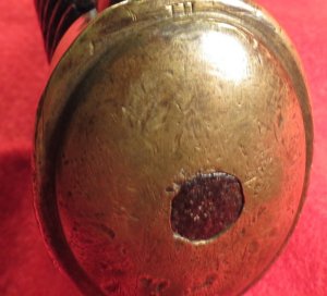 Ames Artillery Saber and Scabbard Dated 1861