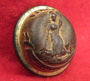 Virginia State Seal Coat Button